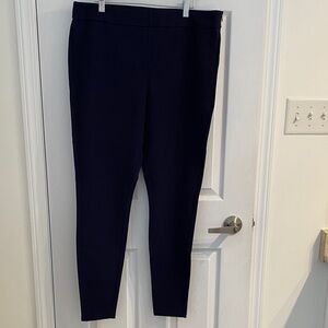 A New Day Classic Navy Women's Pants, XL Skinny, stretch, Flat Front, no pockets